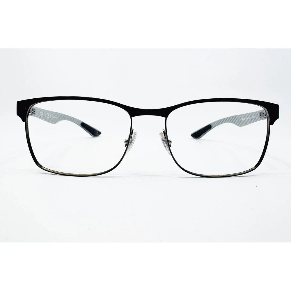 Ray-Ban Eyeglasses Mens Black Carbon Fiber RB8416 2916 55-17-145